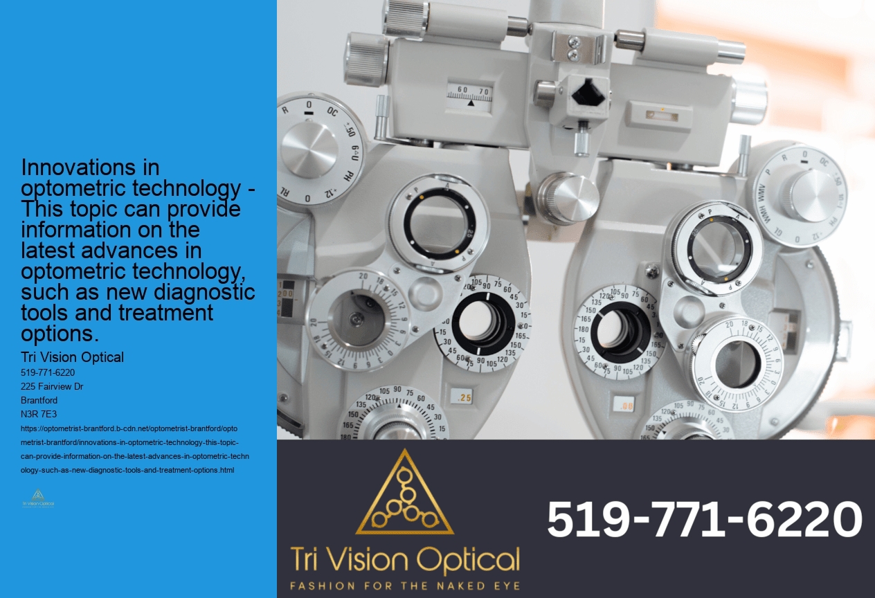 Innovations in optometric technology - This topic can provide information on the latest advances in optometric technology, such as new diagnostic tools and treatment options.